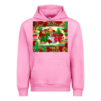 Fuchsia Pink viva mexico Urban Hoodie - Zillion Design Studio