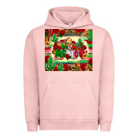 Pigment Salmon viva mexico Urban Hoodie - Zillion Design Studio