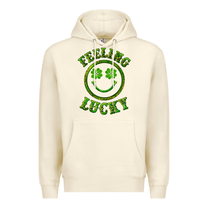 Feeling Lucky With Leopard Premium Hoodie by RanaPortraitStore | Teevron