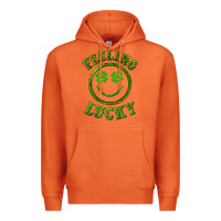 Carrot feeling lucky with leopard Premium Hoodie - RanaPortraitStore