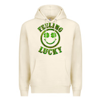 Tofu feeling lucky with leopard Premium Hoodie - RanaPortraitStore