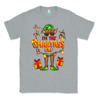 Heather Grey im the smartass elf Classic Tee - FaDigitalArtStudio