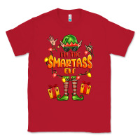 Red im the smartass elf Classic Tee - FaDigitalArtStudio