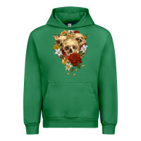 Emerald Triangle Flower Skeletons Urban Hoodie - RanaPortraitStore