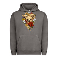 Pigment Tornado Triangle Flower Skeletons Urban Hoodie - RanaPortraitStore