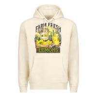Sandshell farm fresh lemons Premium Hoodie - Zillion Design Studio