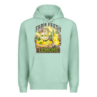 Seafoam farm fresh lemons Premium Hoodie - Zillion Design Studio