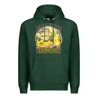 Sports Green farm fresh lemons Premium Hoodie - Zillion Design Studio
