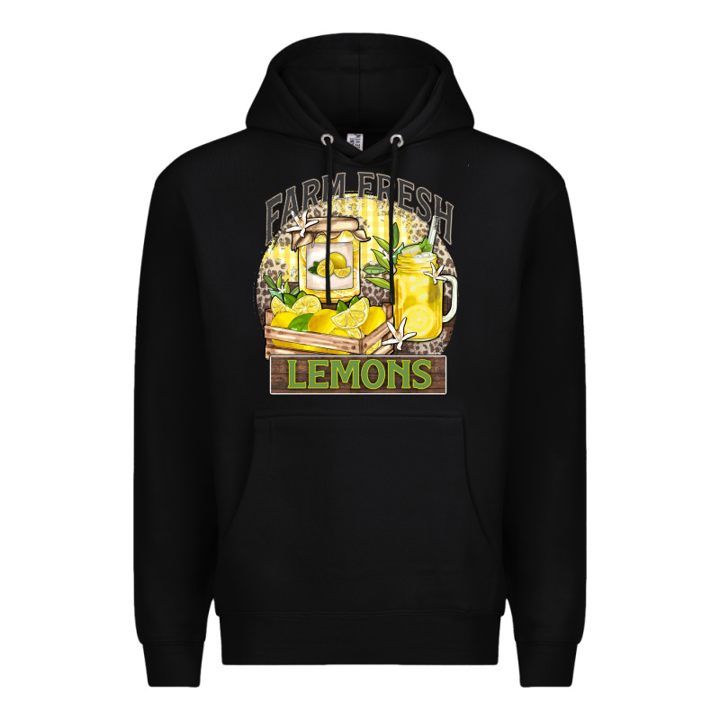 Farm Fresh Lemons Premium Hoodie by Zillion Design Studio | Teevron