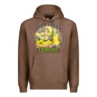 Chestnut farm fresh lemons Premium Hoodie - Zillion Design Studio