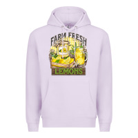 Lilac farm fresh lemons Premium Hoodie - Zillion Design Studio