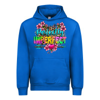 Cobalt perfectly imperfect Urban Hoodie - texasbilliewilder