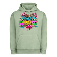 Pigment Oil Green perfectly imperfect Urban Hoodie - texasbilliewilder
