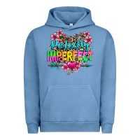 Pigment Pebble Blue perfectly imperfect Urban Hoodie - texasbilliewilder