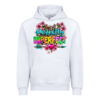 White perfectly imperfect Urban Hoodie - texasbilliewilder