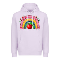 Lilac school rainbow Premium Hoodie - Zillion Design Studio