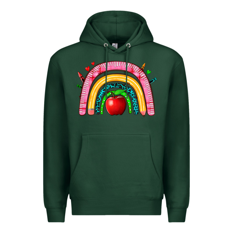 School Rainbow Premium Hoodie by Zillion Design Studio | Teevron