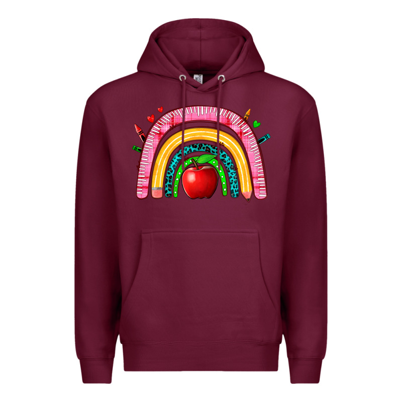 School Rainbow Premium Hoodie by Zillion Design Studio | Teevron