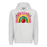 Dove Grey school rainbow Premium Hoodie - Zillion Design Studio