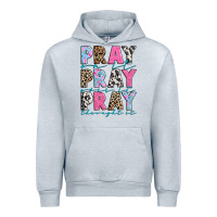 Heather Grey pray on it pray over it pray throught it Urban Hoodie - texasbilliewilder