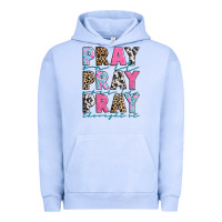 Pigment Grape Ice pray on it pray over it pray throught it Urban Hoodie - texasbilliewilder