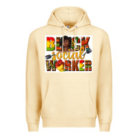 Pina Colada black social worker Premium Hoodie - texasbilliewilder