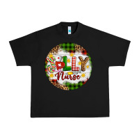 Black Christmas Jolly Nurse Urban Heavy Tee - Artiststas