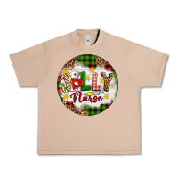 Burro Christmas Jolly Nurse Urban Heavy Tee - Artiststas