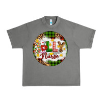 Tornado Christmas Jolly Nurse Urban Heavy Tee - Artiststas