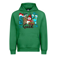 Emerald up to snow good Urban Hoodie - Zillion Design Studio