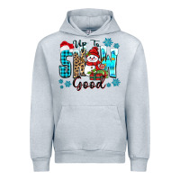 Heather Grey up to snow good Urban Hoodie - Zillion Design Studio