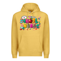 Antique Gold school nurse Premium Hoodie - Zillion Design Studio