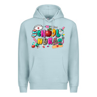 Blue Mist school nurse Premium Hoodie - Zillion Design Studio