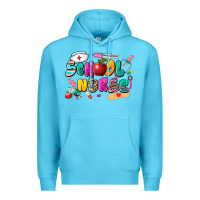 Ocean Blue school nurse Premium Hoodie - Zillion Design Studio