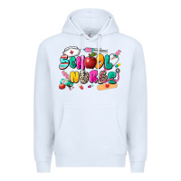 White school nurse Premium Hoodie - Zillion Design Studio