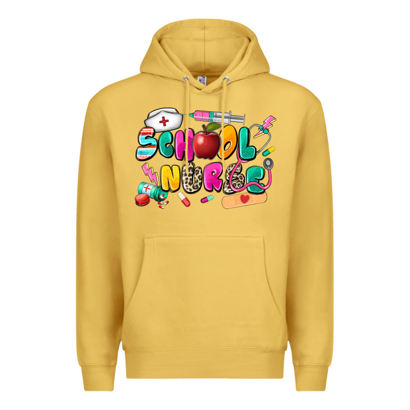 School Nurse Premium Hoodie by Zillion Design Studio | Teevron