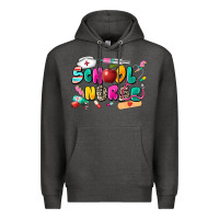 Charcoal Heather school nurse Premium Hoodie - Zillion Design Studio