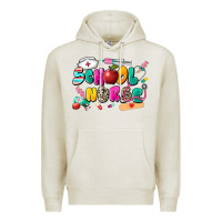 Oatmeal Heather school nurse Premium Hoodie - Zillion Design Studio