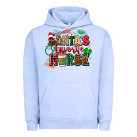 Pigment Grape Ice santa's favorite nurse Urban Hoodie - Zillion Design Studio