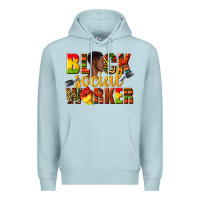 Blue Mist black social worker Premium Hoodie - texasbilliewilder