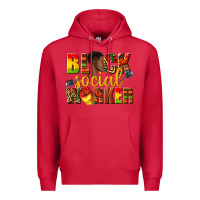 Cardinal black social worker Premium Hoodie - texasbilliewilder