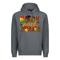 Rock black social worker Premium Hoodie - texasbilliewilder