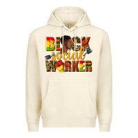 Sandshell black social worker Premium Hoodie - texasbilliewilder