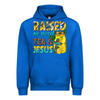 Cobalt raised on sweet tea and jesus Urban Hoodie - texasbilliewilder