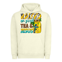 Pigment Pistachio raised on sweet tea and jesus Urban Hoodie - texasbilliewilder