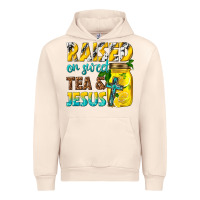 Sandshell raised on sweet tea and jesus Urban Hoodie - texasbilliewilder