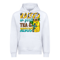 White raised on sweet tea and jesus Urban Hoodie - texasbilliewilder