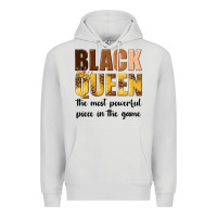Dove Grey black queen the most powerful piece in the game Premium Hoodie - texasbilliewilder
