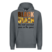 Rock black queen the most powerful piece in the game Premium Hoodie - texasbilliewilder
