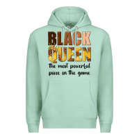Seafoam black queen the most powerful piece in the game Premium Hoodie - texasbilliewilder